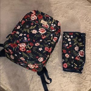 Ju-Ju-Be® Ballad Diaper Backpack in Midnight Posy